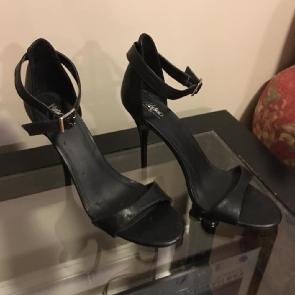 Black heels